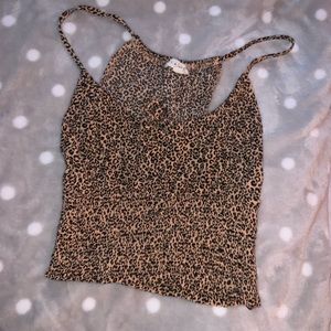 PacSun leopard print top